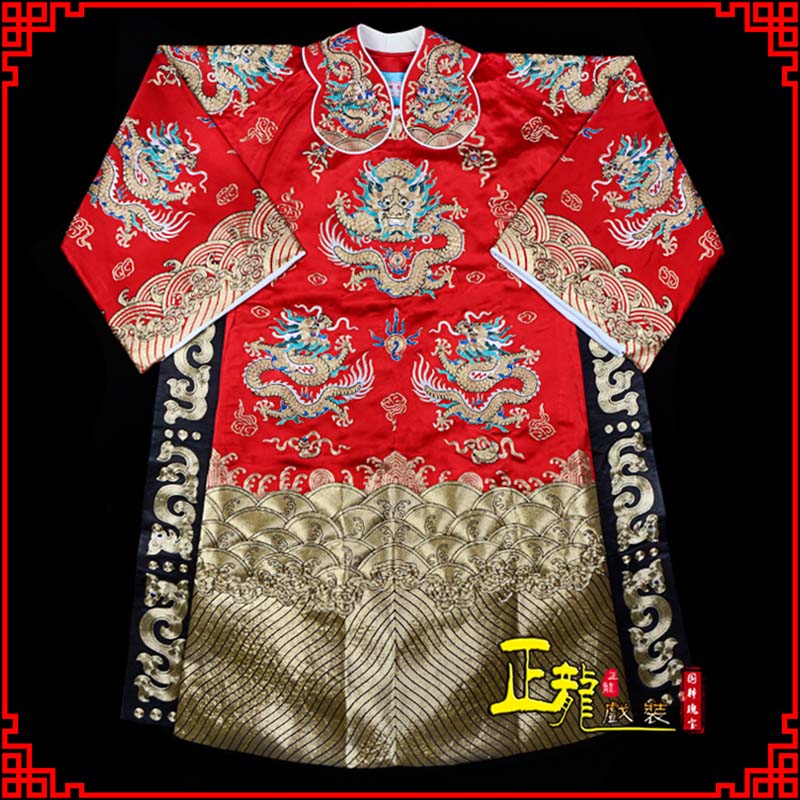 寻乌皇帝蟒袍全金八宝团龙蟒