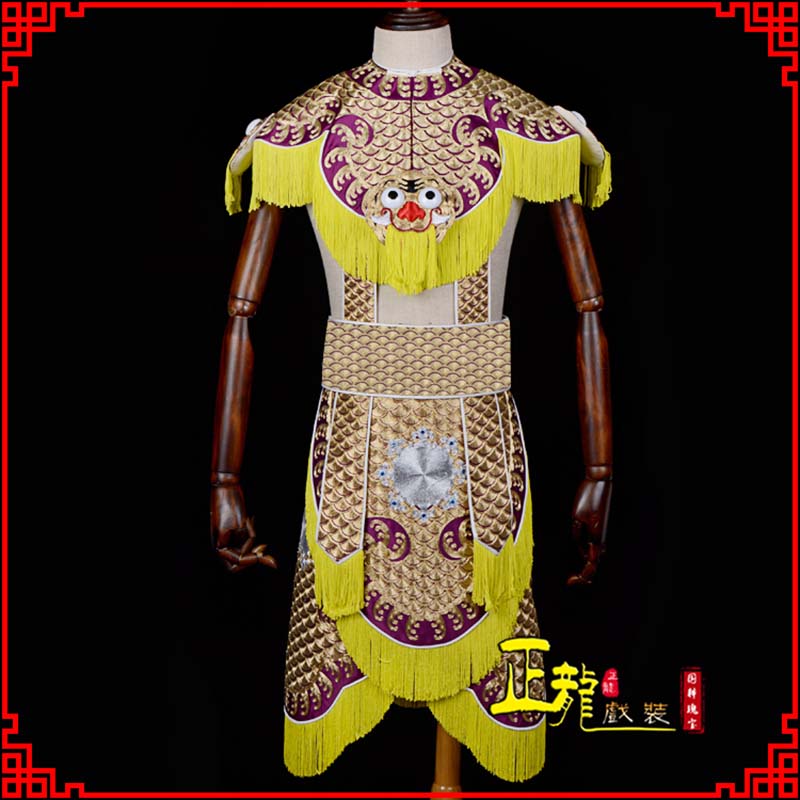 寻乌武将士兵云肩鱼鳞侉子