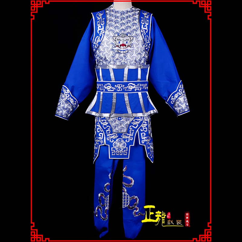 寻乌武生戏服云肩侉子男兵衣